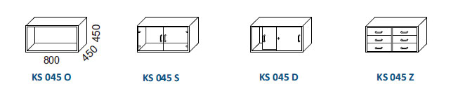 Skrine KS 045