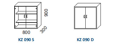 Skrine KZ 090