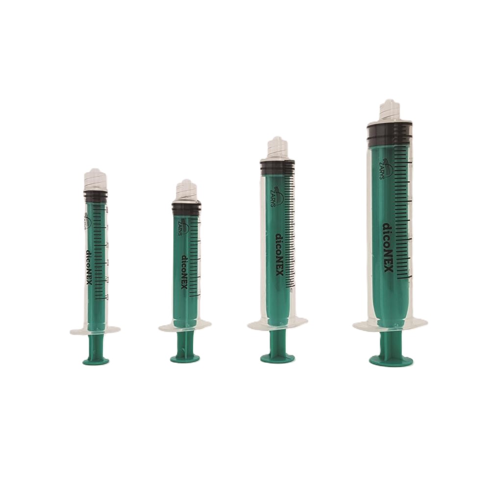 Injekčné striekačky, Luer-lock (závit), sterilné