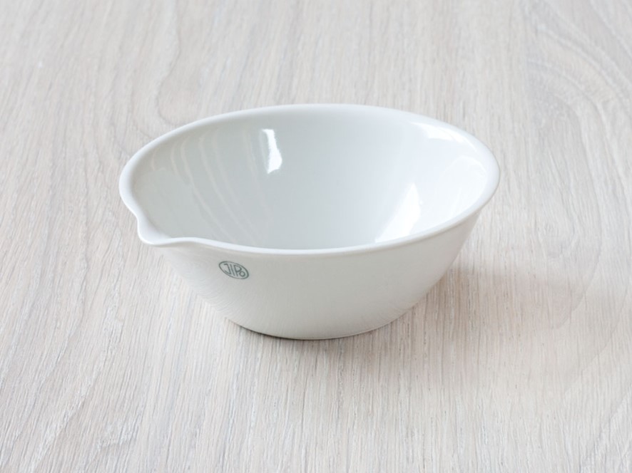 Miska odparovacia porcelánová, rovné dno