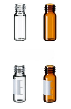 Skruktovacie vialky ND10, 1,5ml, široké hrdlo, 100ks, LABSOLUTE®