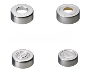 Krimpovací uzáver ND20, bez septa, hliník, 1000ks, LABSOLUTE