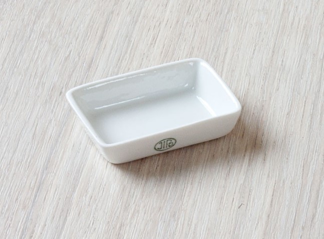 Miska žíhacia štvorhranná, porcelán