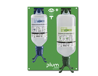 Nástenná stanica pre výplach očí DUO