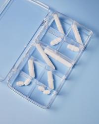 Sada magnetick� mie�adielka, osemhrann�, PTFE, 12ks