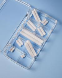 Mie�adielko magnetick�, valcov�, sada, PTFE, 18ks