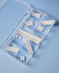 Sada magnetick� mie�adielka, hladk�, PTFE, 18ks