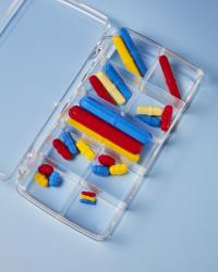 Sada magnetick� mie�adl�, osemhrann�, PTFE, 24ks