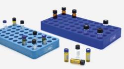 Stojan na vialky, 2/5ml, PC, 50 pozci
