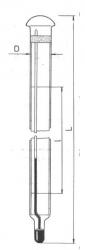 Teplomer syrrsky +20 a +65C, delenie 1C