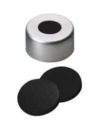 Uz�ver krimpovac� ND11, hlin�kov�, septa Viton �ierny, 1mm, 100ks