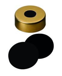 Uz�ver krimpovac� ND20, Viton, zlat�, magnetick�, 8mm otvro, 100ks, LABSOLUTE