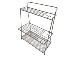 Stojan na pipety, nerezov�, pre 112ks