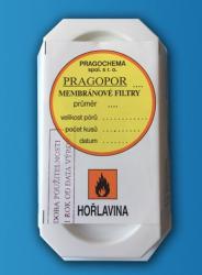 Membránové filtre Pragopor 5 z nitrátu celulózy, kruhové výseky