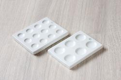 Plata s jamkami porcelnov