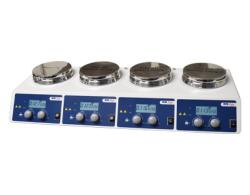 Viacpolohov� magnetick� mie�adlo RSLAB-4PC, s ohrevom, 4 polohy