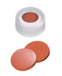 Uzver skrutkovac ND9, PP, transp., stred. otovr, kau/PTFE, 100ks