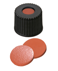 Uzver skrutkovac ND8 PP ierny, stred- otvor, kau/TEF, 100ks