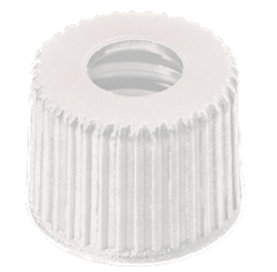 Uzver zvit ND8, PP biely, stred. otvor, bez septa, 100 ks