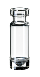 Mikrovialka krimpovacia ND11, 1,1ml, ploch dno s kueom, 100ks