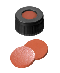 Uzver skruktovac ND9, PP, ierny, stred. otvor, kau/TEF, 100ks