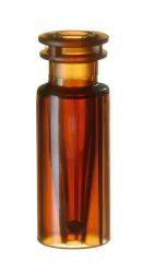 Zaklapvacia-snap vialka ND11, PMP, tmav, 0,2ml, TopSert,insert, 100ks