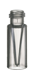 Vialka skrutkovacia, krtky zvit ND9, PMP, ra, 0,3 ml, insert, 100ks