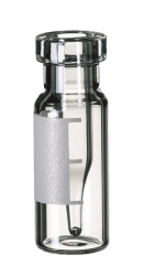 Vialka krimpovacia ND11, ra, 0,2ml, insert, popis.pole, 100ks