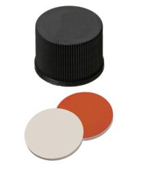 Skrutkovacie uzvery ND13, RedRubber/PTFE, pln, 100ks, LABSOLUTE