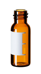 Vialka skrutkovacia ND8, hned, 1,5ml, ploch dno, ttok, ryska, silaniz., 100ks, LABS...