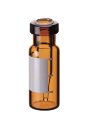 Vialka krimpovacia ND11, hned, 0,2ml, insert, ryska, 100ks