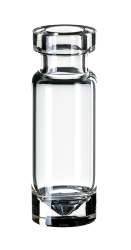 Mikrovialka krimpovacia ND11, 1,1ml, dno s kueom, silaniz., 100ks