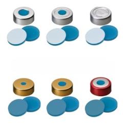 Krimpovacie a headspace uz�very ND20, silik�n/PTFE, Ultracelan, LABSOLUTE