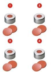 Uzvery krimpovacie, hlinkov uzver ND11,  prrodn kau/TEF, 100ks (verzia 2)