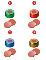 Uzvery krimpovacie, hlinkov uzver ND11,  prrodn kau/TEF, 100ks (verzia 3)