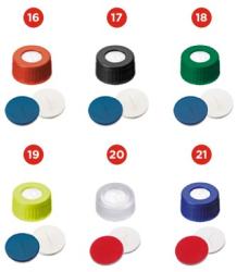 Skruktovacie uzvery ND9, septa silikn/PTFE, LABSOLUTE (verzia 4)