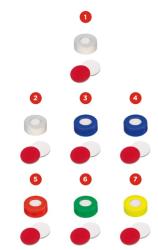 Zaklapvac-snap uzver ND11, silikn/PTFE, 100ks, LABSOLUTE (verzia 2)