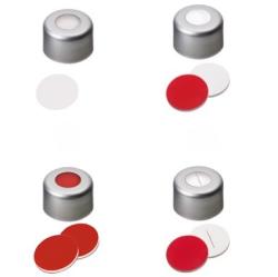 Krimpovacie uzávery ND8, silik./PTFE, 100ks, LABSOLUTE® Krimpovacie uzávery ND8, silik./PTFE, 100ks, LABSOLUTE®