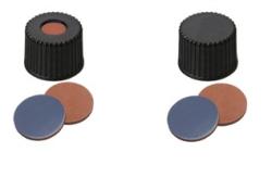 Skrutkovacie uzvery ND8, butyl/PTFE, 100ks, LABSOLUTE