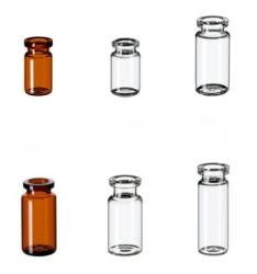 Krimpovacie vialky a Headspace vialky ND20, 100ks, LABSOLUTE® Krimpovacie vialky a Headspace vialky ND20, 100ks, LABSOLUTE®