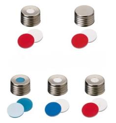 Skruktovací uzáver ND18, magnetický, silikón/PTFE, 100ks, LABSOLUTE Skruktovací uzáver ND18, magnetický, silikón/PTFE, 100ks, LABSOLUTE