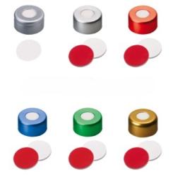 Uzávery krimpovacie ND11, PTFE/silikón, 100ks, LABSOLUTE® Uzávery krimpovacie ND11, PTFE/silikón, 100ks, LABSOLUTE®