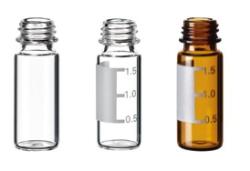 Vialky skruktovacie,krátky závit ND9, SureStop, 100ks, LABSOLUTE® Vialky skruktovacie,krátky závit ND9, SureStop, 100ks, LABSOLUTE®