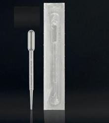 Pipeta Pasteur 3ml, PE, sterilná, individuálne balená