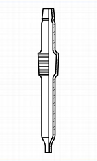 Pipetka ku kvapkacej fai  50 ml s NZ14/15 a olivkou