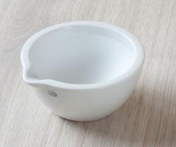 Miska trecia drsn, porcelnov