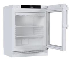 Laborat�rna plne vstavan� chladni�ka SRUvg 1011 Performance, presklenn� dvere, 123 litrov