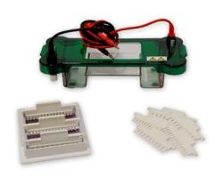 Horizontlna elektroforza  pre 10-30 vzoriek, Nahita